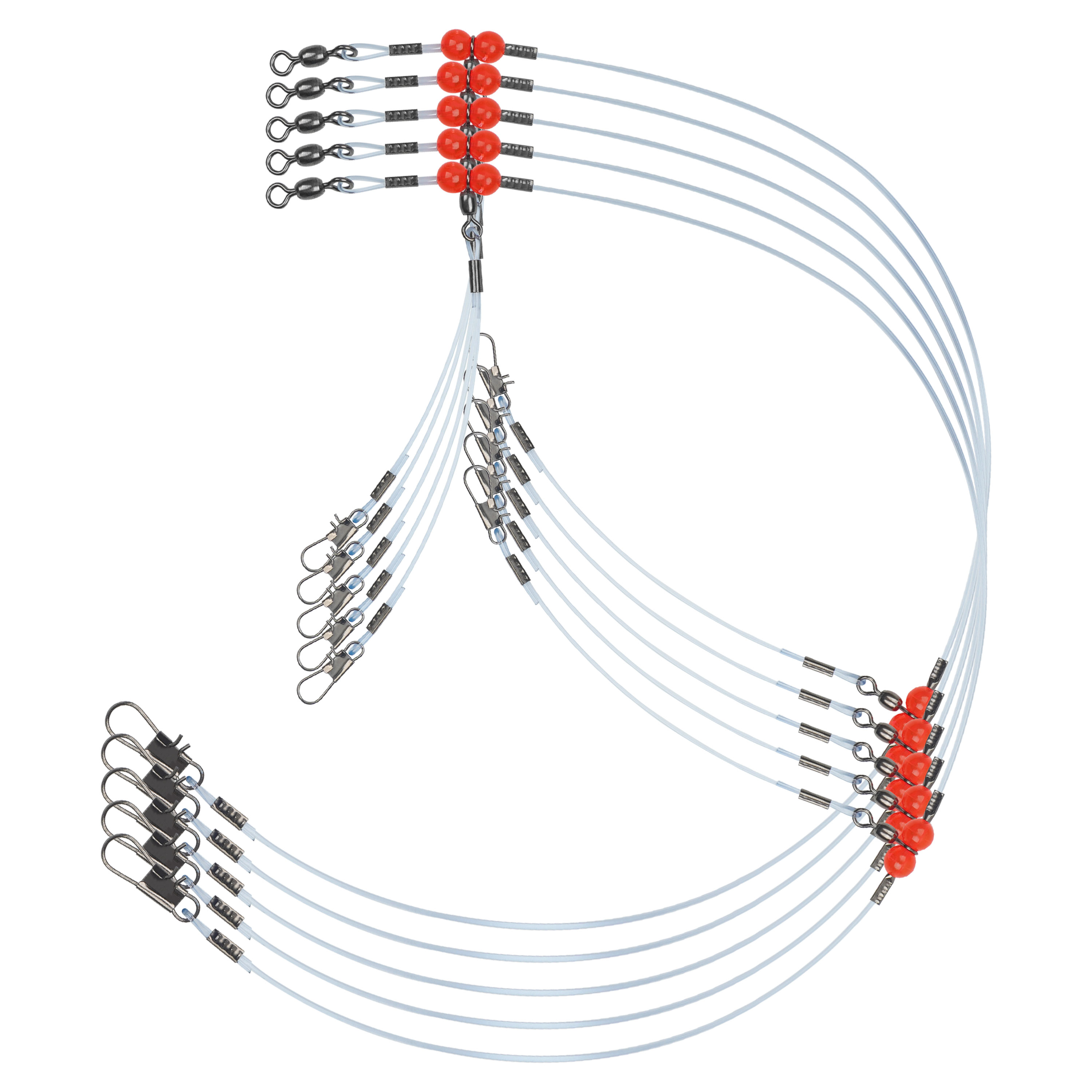 Surf Fishing Equipment - 12 Uds. Líderes de pesca de
