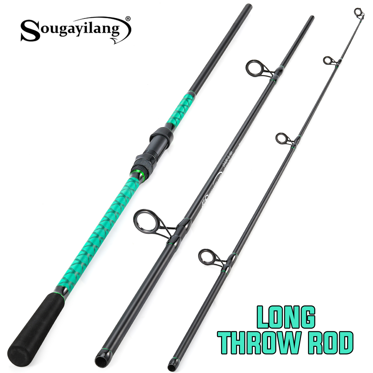Surf Fishing Equipment - Caña de Pescar Sougayilang para Carpas,