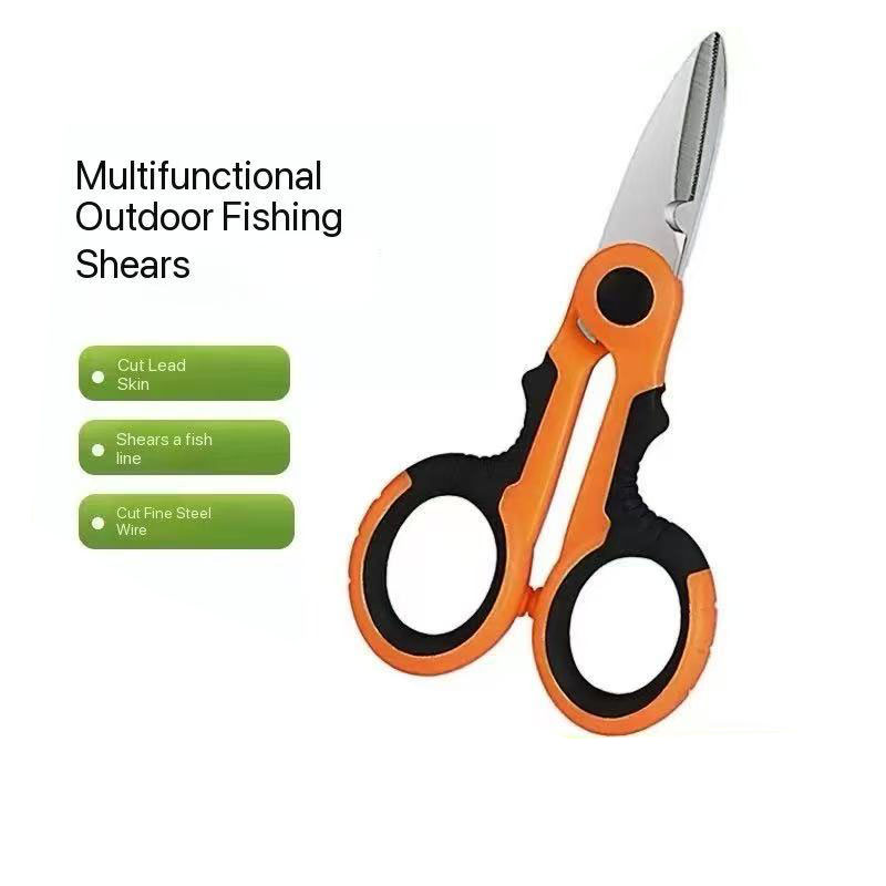 Fishing Equipment Needed - Tijeras multifuncionales para electricistas: equipadas con