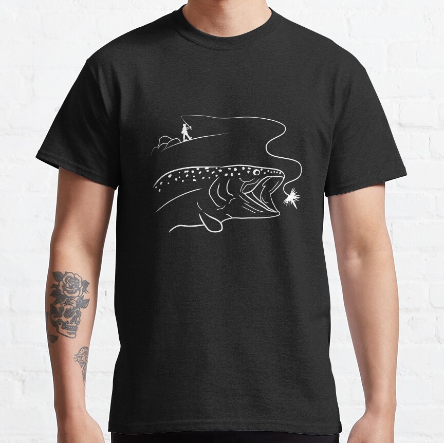 Fishing Equipment Fly - Camiseta de manga corta para hombre,