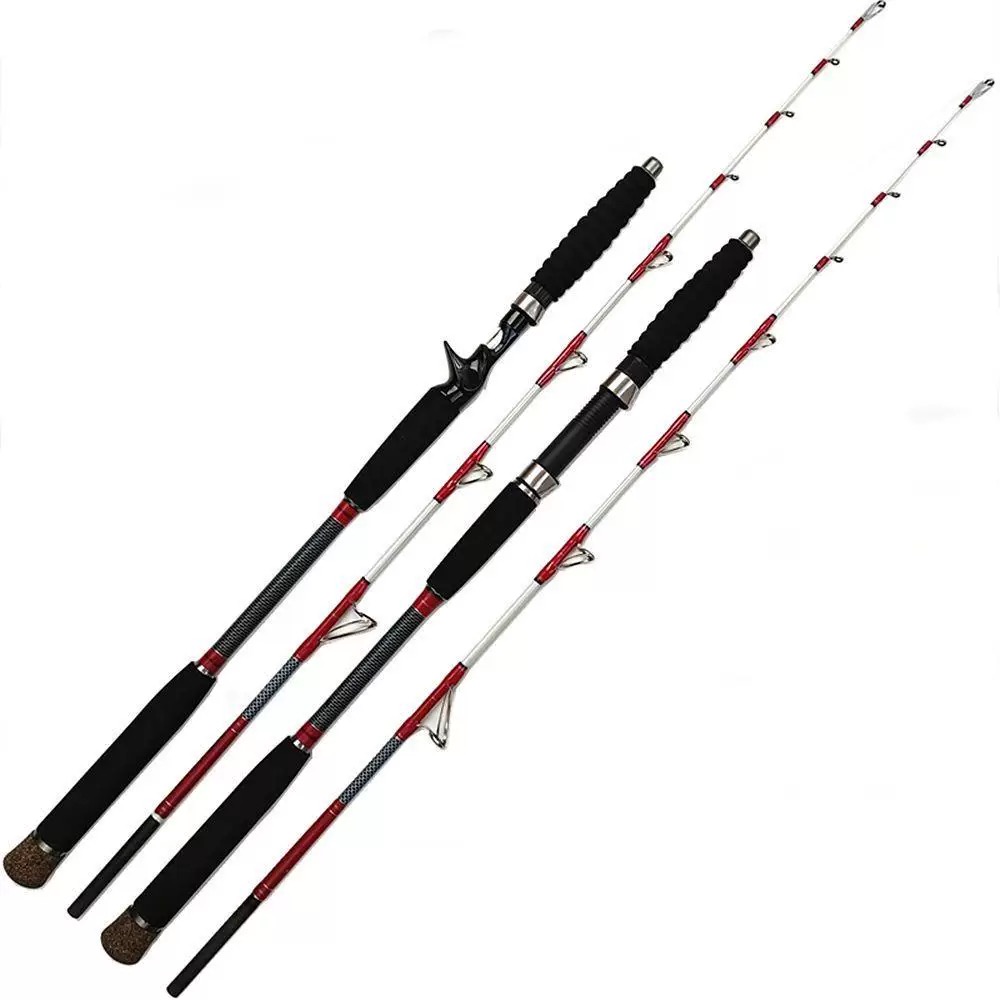 Surf Fishing Equipment - Caña de Pescar de Fibra de
