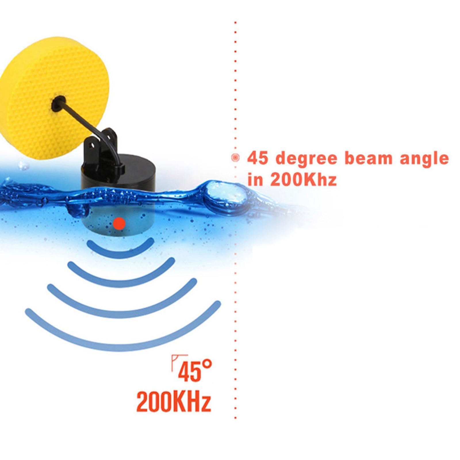 Fishing Equipment English - Sonda de Profundidad Portátil con Cable,