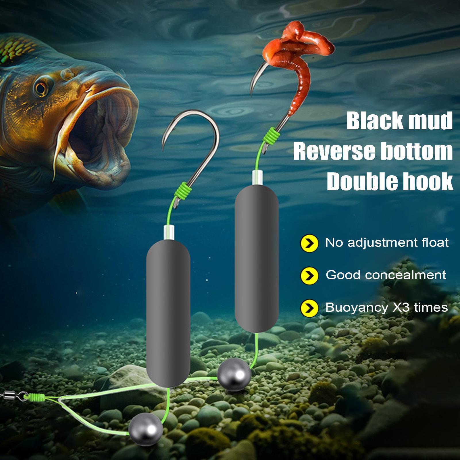 Surf Fishing Equipment - Aparejo de bagre flotante inverso doble