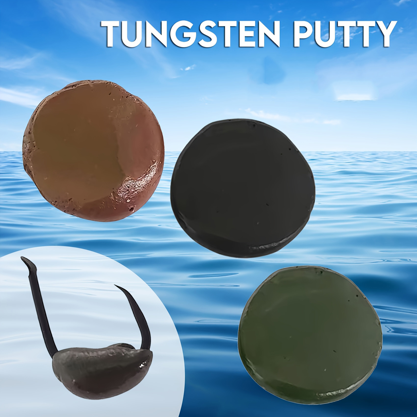 Masilla de tungsteno 0,5 oz (1 - Fishing Equipment Fly reseña y precio