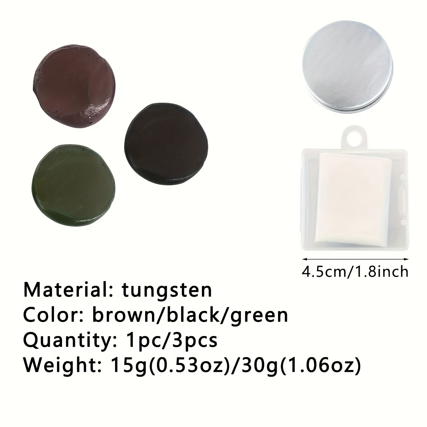 Masilla de tungsteno 0,5 oz (1 - Fishing Equipment Fly reseña y precio