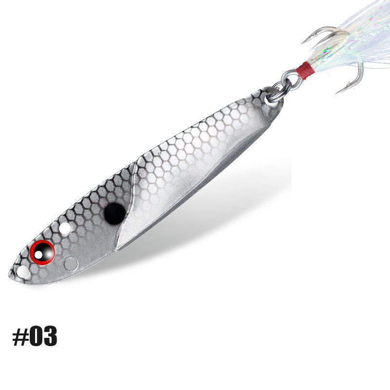 1 señuelo de pesca de metal 3D - Fishing Equipment For Trout reseña y precio