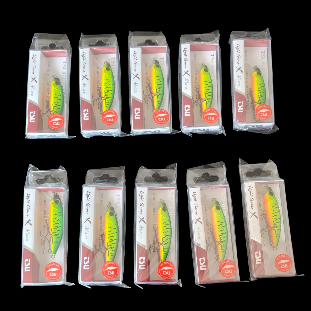 TSURINOYA 10PCS 51mm 5.8g Intr - Fishing Equipment For Trout reseña y precio