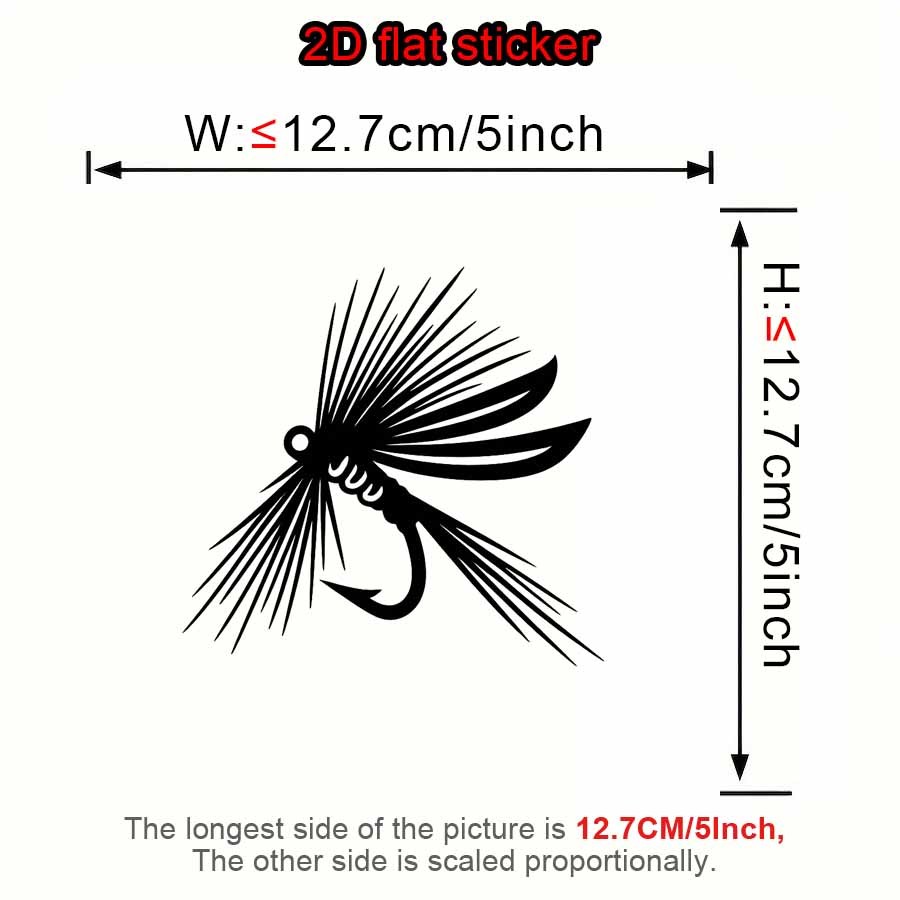 Calcomanía de Vinilo de Señuel - Fishing Equipment Fly reseña y precio