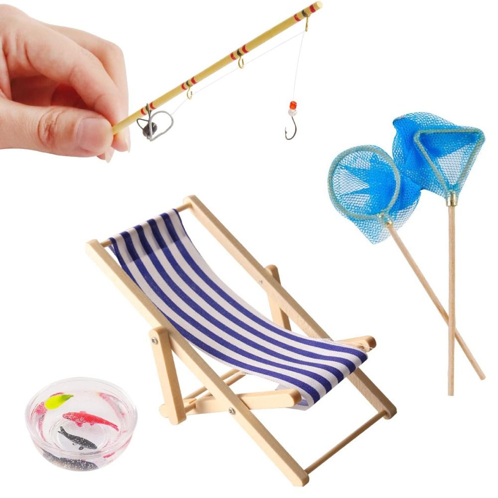 Micropaisaje de moda, herramie - Fishing Equipment Kids reseña y precio