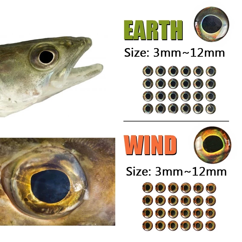 Wifreo-señuelo de pez 3D, Ojos - Fishing Equipment Fly reseña y precio