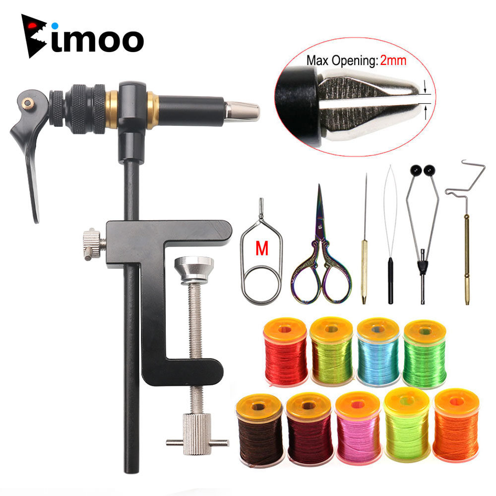 Bimoo 360 °   Tornillo de banc - Fishing Equipment Fly reseña y precio