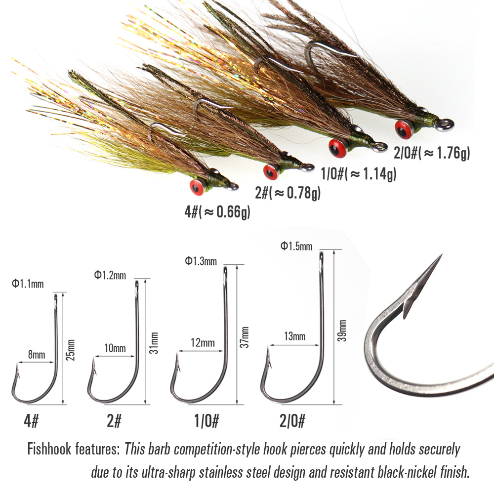 Wifreo 3 uds/6 uds Bucktail Cl - Fishing Equipment For Trout reseña y precio