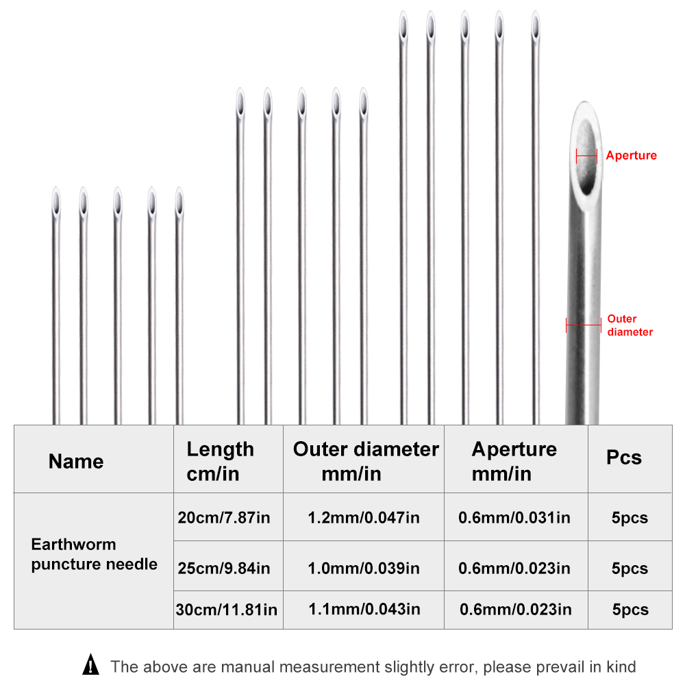 FTK-aguja de enganche de lombr - Fishing Equipment Basics reseña y precio