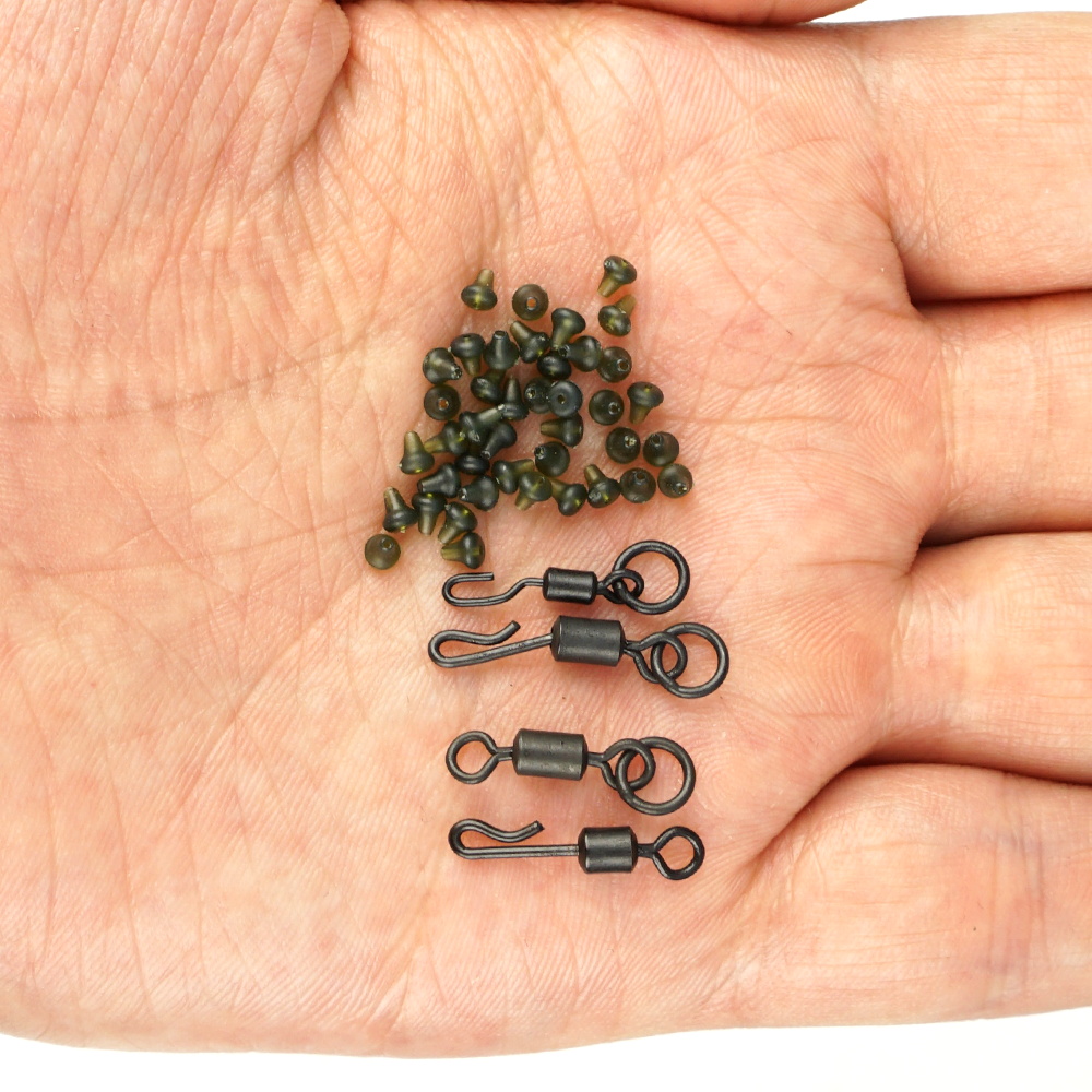 Hirisi 70 piezas de gomas de p - Fishing Equipment Basics reseña y precio