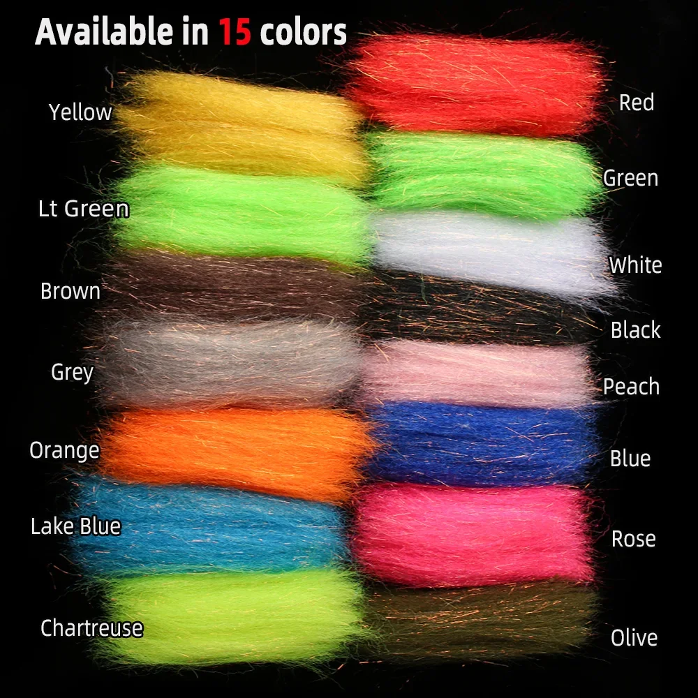 Vampfly, 2 paquetes, fibra riz - Fishing Equipment For Trout reseña y precio